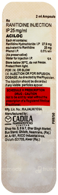 Aciloc Injection 2Ml Aciloc Injection 2Ml
